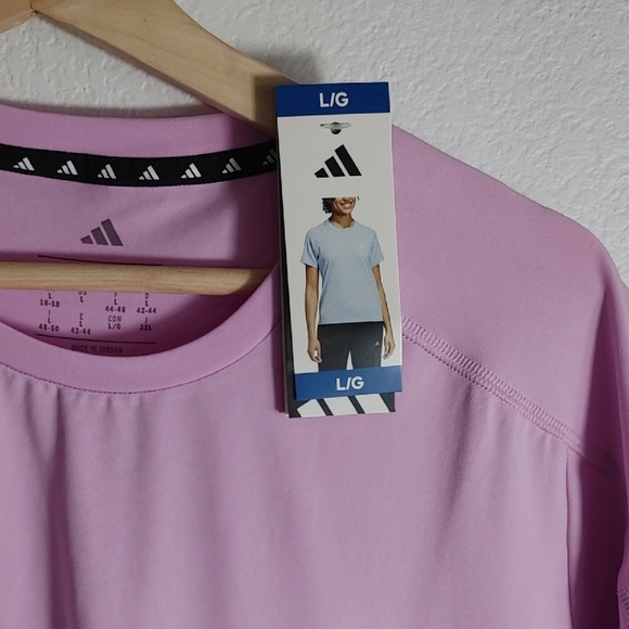 NWT Adidas Women's Active Top Light Purple M L XL S XXL - Picture 5 of 8